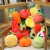 Fruit Plush Toy Simulation Pineapple Fruit and Vegetable Strawberry Orange Doll Wedding Throwing Doll Catching Machine Rag Doll