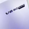 FUP1  Car Fender Side Emblem V8 Biturbo 4matic Logo For Mercedes C63S W205 E63S W213 S63 W222 GLC63S X253 GLE63S W167 AMG Accessories