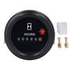 Quartz Hour Meter 099999.9H 6 Digit High Accuracy Round Hour Gauge Tester for Pump Generator