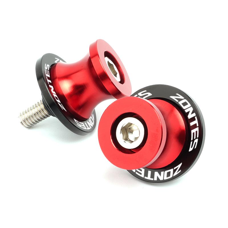 For Zontes ZT310X 310T 310V ZT310R 310R G1 125 ZT125 ZT Swingarm Spools Slider Stand Screws Bolts CNC 8MM Motorcycle Accessories