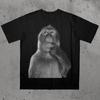 Funny Monkey Shirt Stupid Meme Tshirt Dank Memes Tee 90s Vintage Bootleg Odd Core Graphic T Shirts Retro Streetwear High-quality