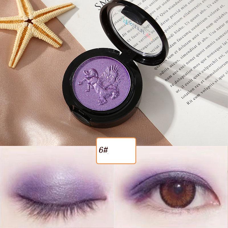 Монохромные тени для век Перламутровые тени для век Пудра, осветляющая мерцающие и украшающие тени для век Высокопигментированный стойкий макияж глаз