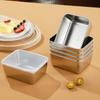 Подносы для хранения продуктов из нержавеющей стали, прямоугольные подносы для колбасы, лапши, фруктовой тарелки с крышкой, органайзеры для домашней кухни, контейнер для еды