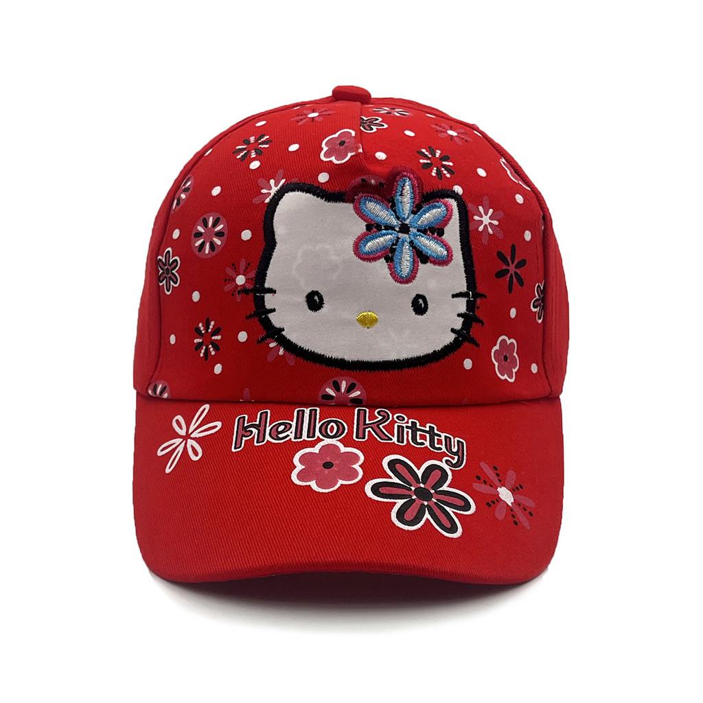 Kt Cat Cartoon Baseball Cap With Breathable Cotton And Windproof Features