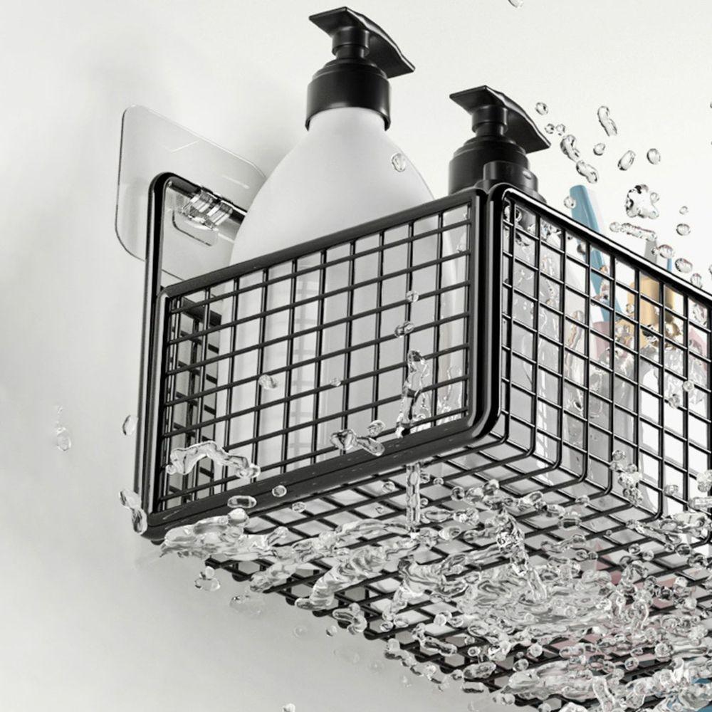 Bathroom Storage Wall Mounted Bathroom Shelf Hanging Basket Storage Basket Kitchen Accessories