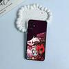 Чехол для телефона A-Angel Dust H-Hazbin H-Hotel для Samsung S25, S24, S21, S22, S23, S30, Ultra, S20, Plus, Fe, Lite, Черный Мягкий Силикон