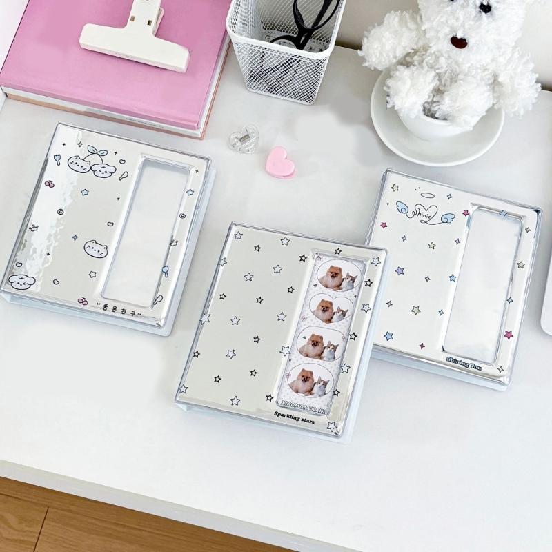 Picture Holders Cover Photo Booth Album Photocard Collecting Book for Fan and Photographers for Storing Event Memory