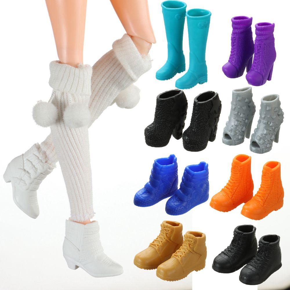 22 Styles Foot Length 2.2cm Fashion Accessories Long Knees Boots Hero Dolls Boot Doll Shoes Socks