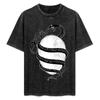 Ophion Greek God For Black Tshirt Basic Solid Color Short Sleeve Tshirt