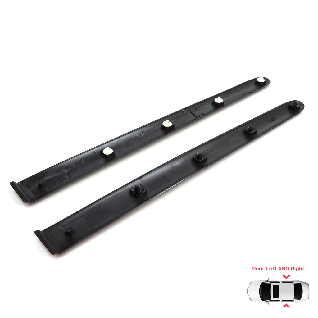 BSP1219 Молдинг панели задней левой правой боковой двери для Peugeot 206 206+ 1998-2013 4/5 дверей 8546E6 8546E7