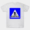 T Shirt Women Alien Crosswalk Sign 3 Harajuku Print Kawaii Tshirt Summer Short Sleeve Female T-Shirt Top Tee