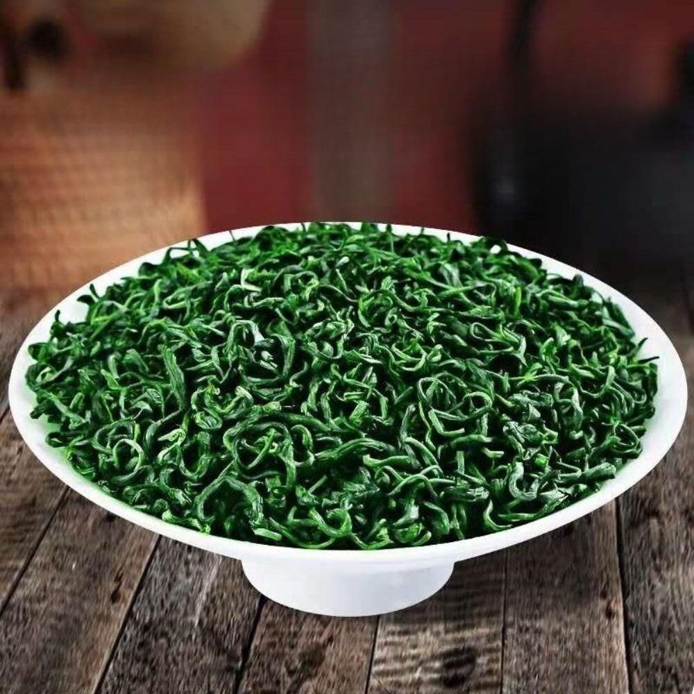 High Mountain Green Tea Fresh Chinese Loose Leaf Strong Aroma Roasted Leaves