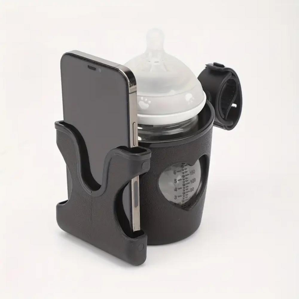 Universal Adjustable Beverage Rack with Handle, Suitable for Baby Strollers, Wheelchairs, Walkers, Bicycles and Scooters, Is a G