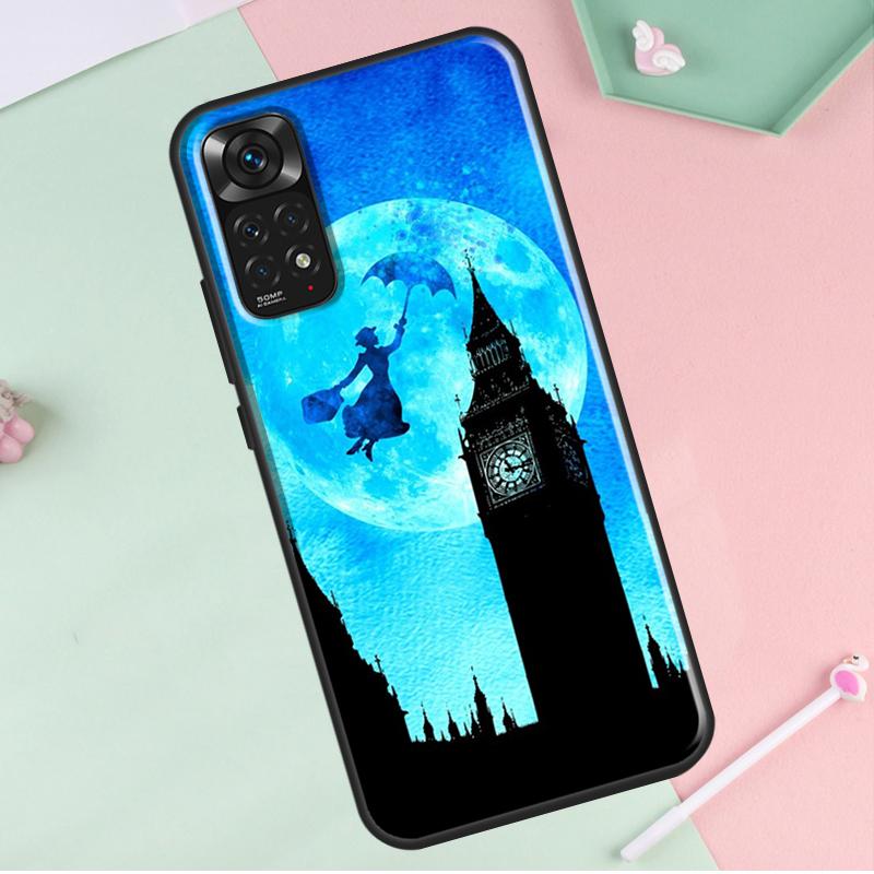 Мэри Поппинс Чехол для Redmi Note 12 Pro Plus для Redmi Note 10 8 9 11 Pro 12S 11S 10S 9S 9C 10C 12C