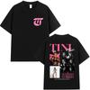Singer TINI STOESSEL Futtura Tour New Album 2026 Graphic Tshirts Men Women Fashion Harajuku Short Sleeve Cotton Tees streetwear