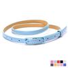 1pcs Ladies Fine Belt Japanese Word Buckle PU Belt Ladies Fashion Belt Thin Waist Skirt