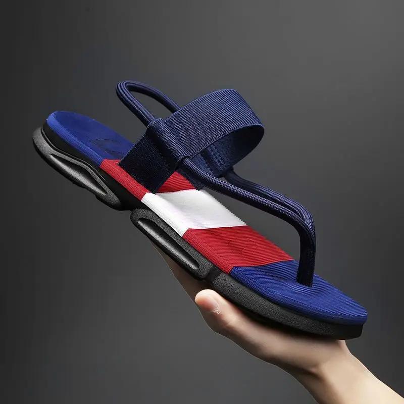 Модные тапочки для мужчин, летние повседневные сандалии для отдыха на открытом воздухе, мужские Eva Clappers 2024, стиль ПВХ, дешевые, стильные, популярные, элегантные, ликвидные, забавные туфли