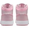 Jordan 1 Mid top Children's Basketball Shoes Pink Unisex DQ8423-600