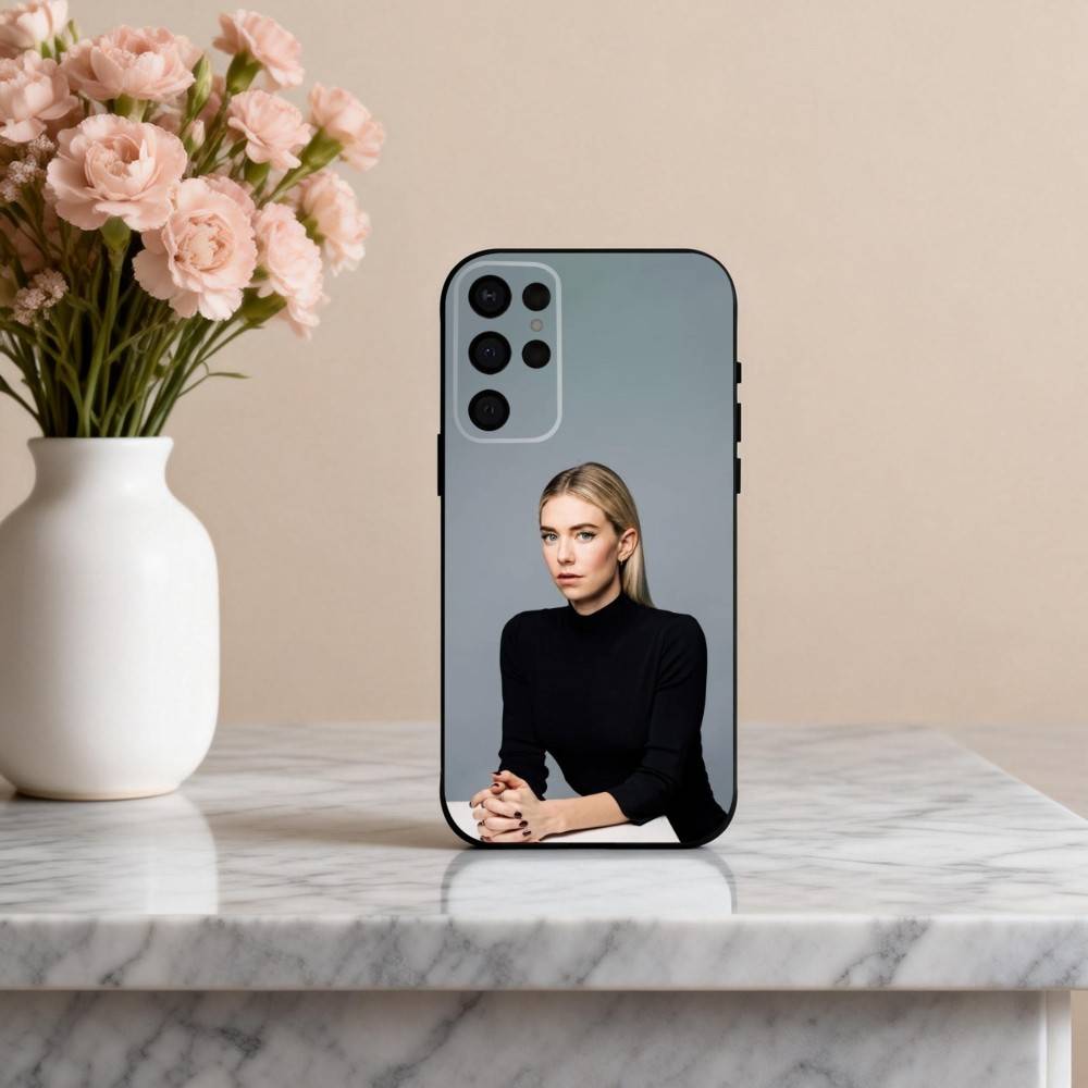 КРУТОЙ V-Ванесса K-Кирби Актриса Чехол для Телефона Для Samsung S25,S24,S21,S22,S23,S30,Ultra,S20,Plus,Другие Мягкий Черный Чехол