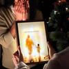 Лампа Иисус 4D LED Рамка Христа Свет Декор Дома Акценты Настенное Искусство Кабинет Гостиная Спальня Светящийся Декор LED Картина Лампа