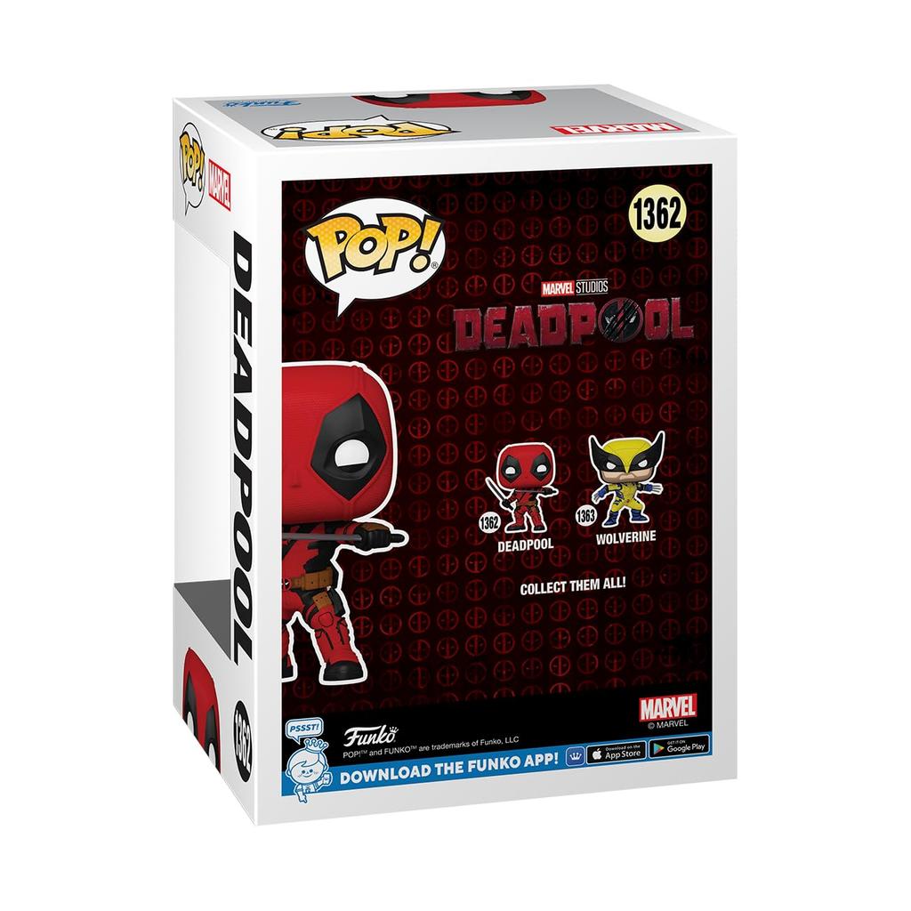 Deadpool Marvel Wolverine Figure Funko Deadpool 3 Season 2 DEADPOOL AND WOLVERINE Marvel Funko Pop!