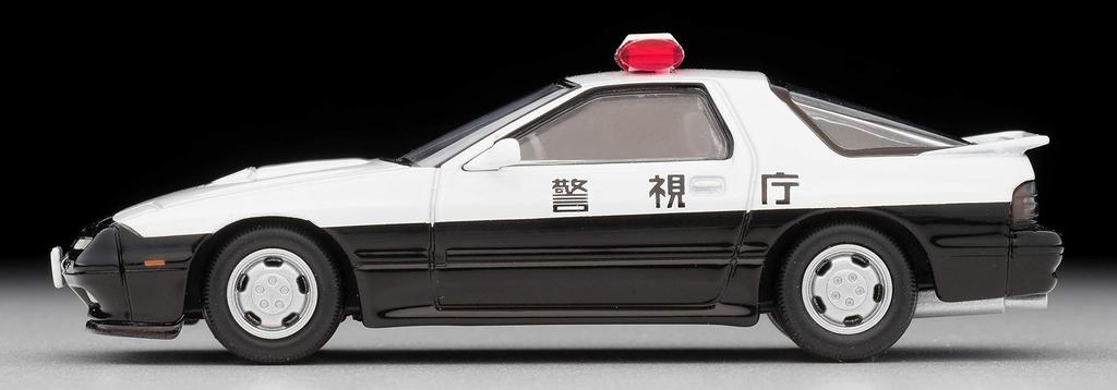 Tomytec Tomica Limited Vintage Neo Scale Mazda Savanna Patrol Metropolitan Police Finished 312598 1/64 LV-N214a RX-7 Car, Department, Model,
