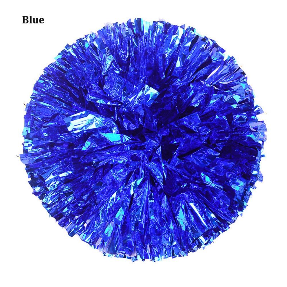 Multicolors Kids Game Pom Poms 25cm Cheering Ball Dance Party Concert Decorator