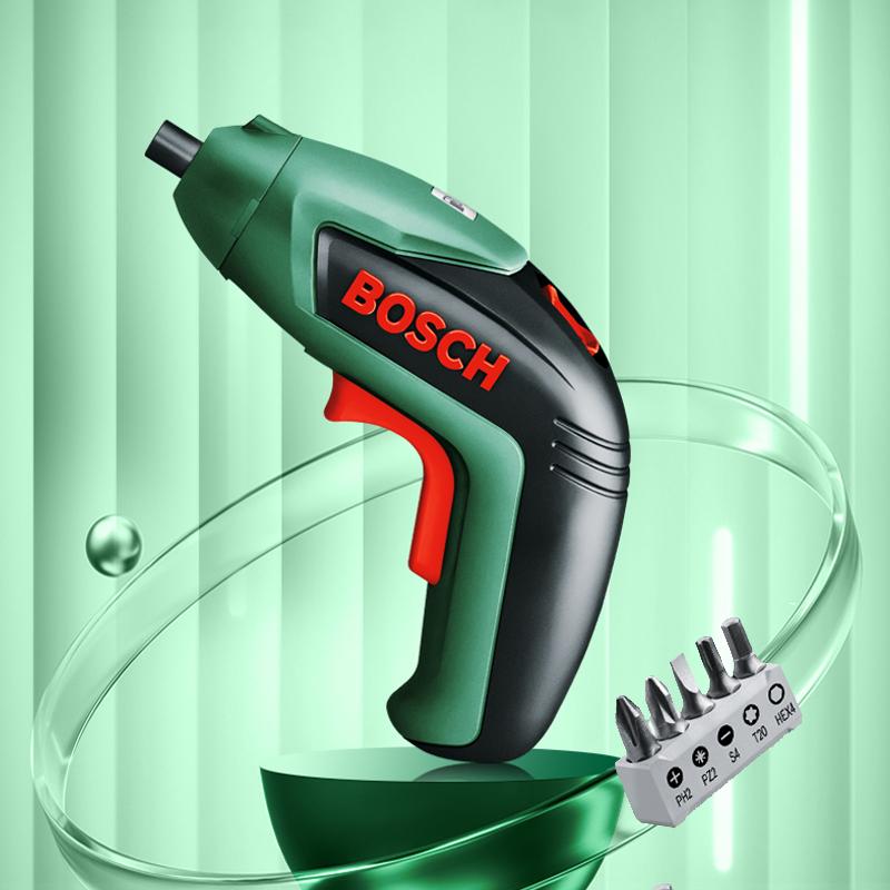 Bosch Бытовая беспроводная электрическая отвертка Easy Screw Drive, аккумуляторная от USB дрель со светодиодной подсветкой, максимальный крутящий момент 4,5 Нм, электроинструменты Bosch