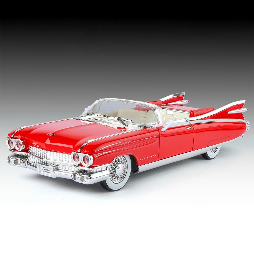 1:24 Cadillac Eldorado Biarritz 1959 Series 62 Luxury Car Alloy Diecast Model Car Trendy Toy Ornaments Decoration Collection Boy