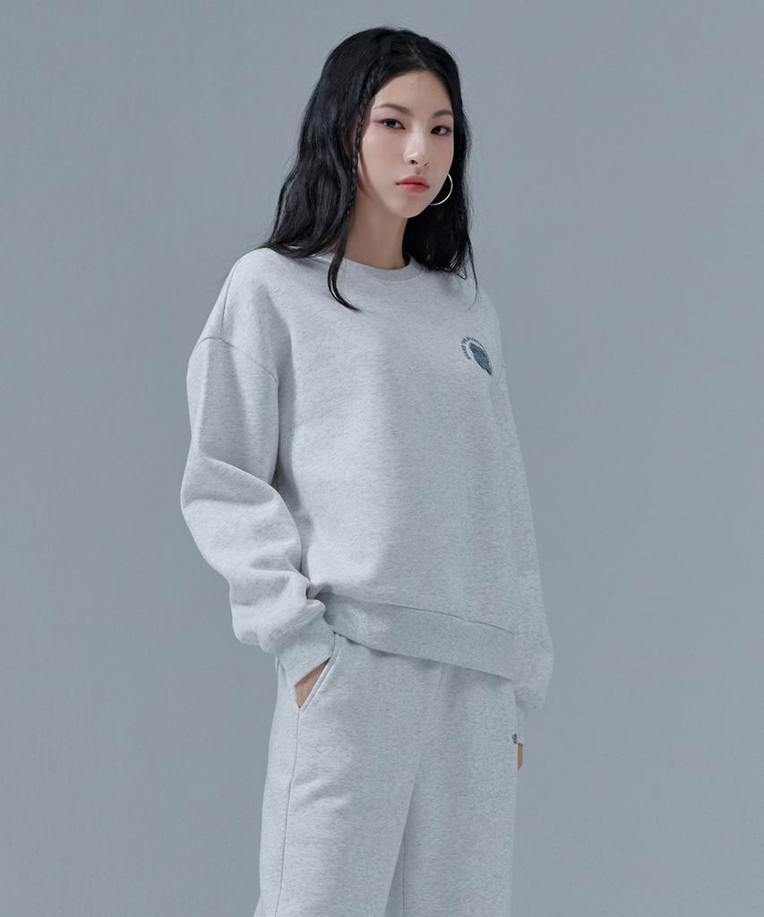 CHASECULT Women'S Brushed Boucle Point Sweatshirt-Cfrg5172D0B