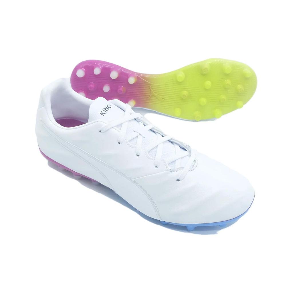 Puma King Pro 21 Fashion Comfortable Mg Football Shoes Men Football Shoes White 106598-07