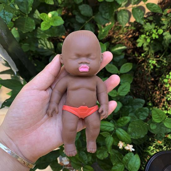 1/2/3/4/5Pcs Babies Stress Relief Toy with Underwear Soft Stretchy Anxiety Relieving Baby Squeeze Toy Hand Relaxation Stress Ball Fidget Toy