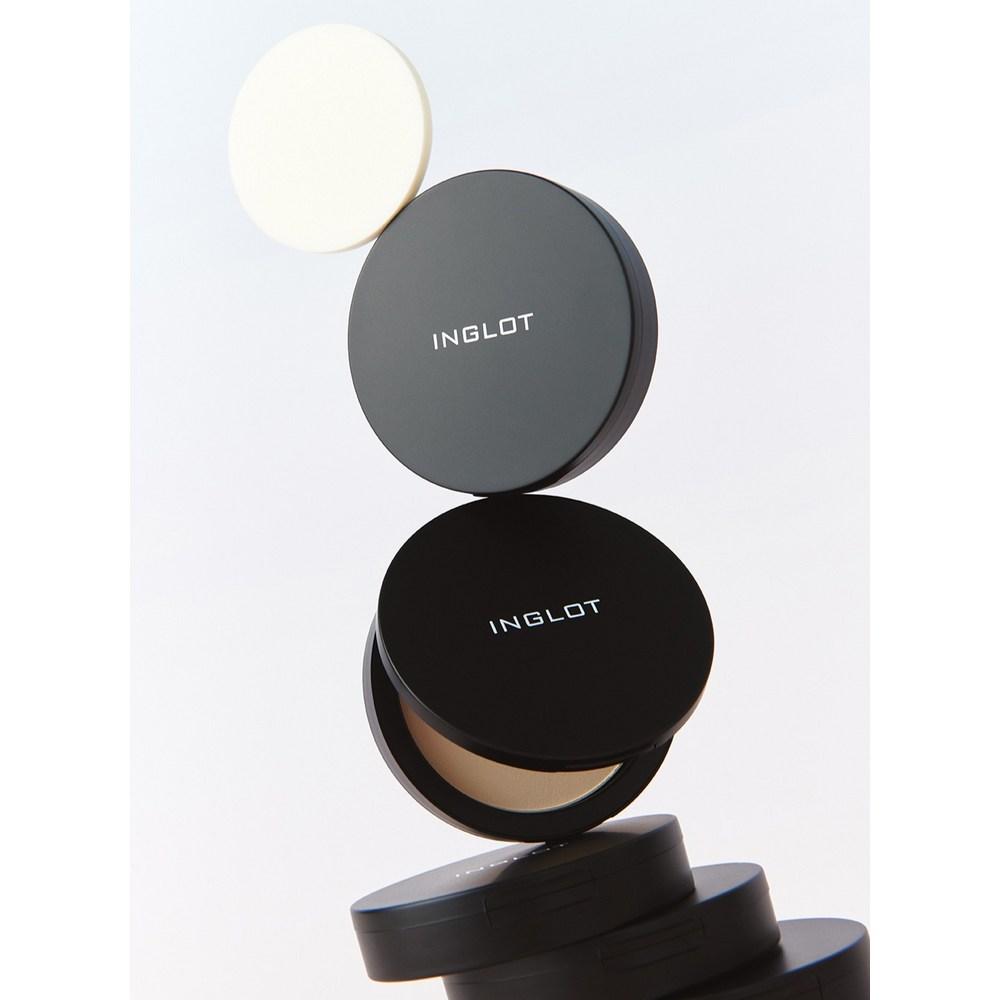 Компактная пудра Inglot Perfect Finish 9 г, оттенок 33 Pure Beige, 1 шт.