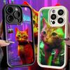 Чехол для телефона iPhone 17 Air 16E 15 16 Pro Max Игра «Бродячий кот» B-12 Чехол 14 Plus 13 12 Mini Мягкий силиконовый Fundas