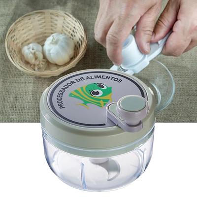 1 шт. ручной измельчитель чеснока, высокоэффективный многофункциональный безопасный прочный ручной измельчитель чеснока