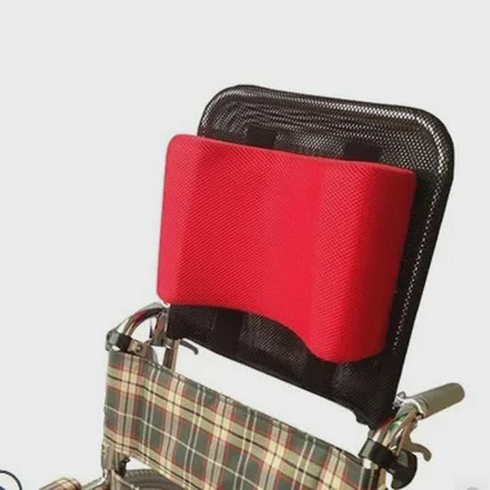 Universal Wheelchair Accessories: Adjustable Headrest & Enhanced Backrest Pillow