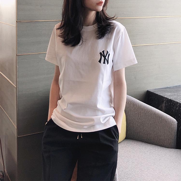 New MLB New York Yankees T Shirts Unisex White 31TS04031-50W