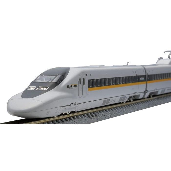 TOMIX Модель поезда N-масштаба Серия JR 700-7000 Синкансэн Санъё Хикари Railstar Набор 98769 Модельная железная дорога Светло-голубой