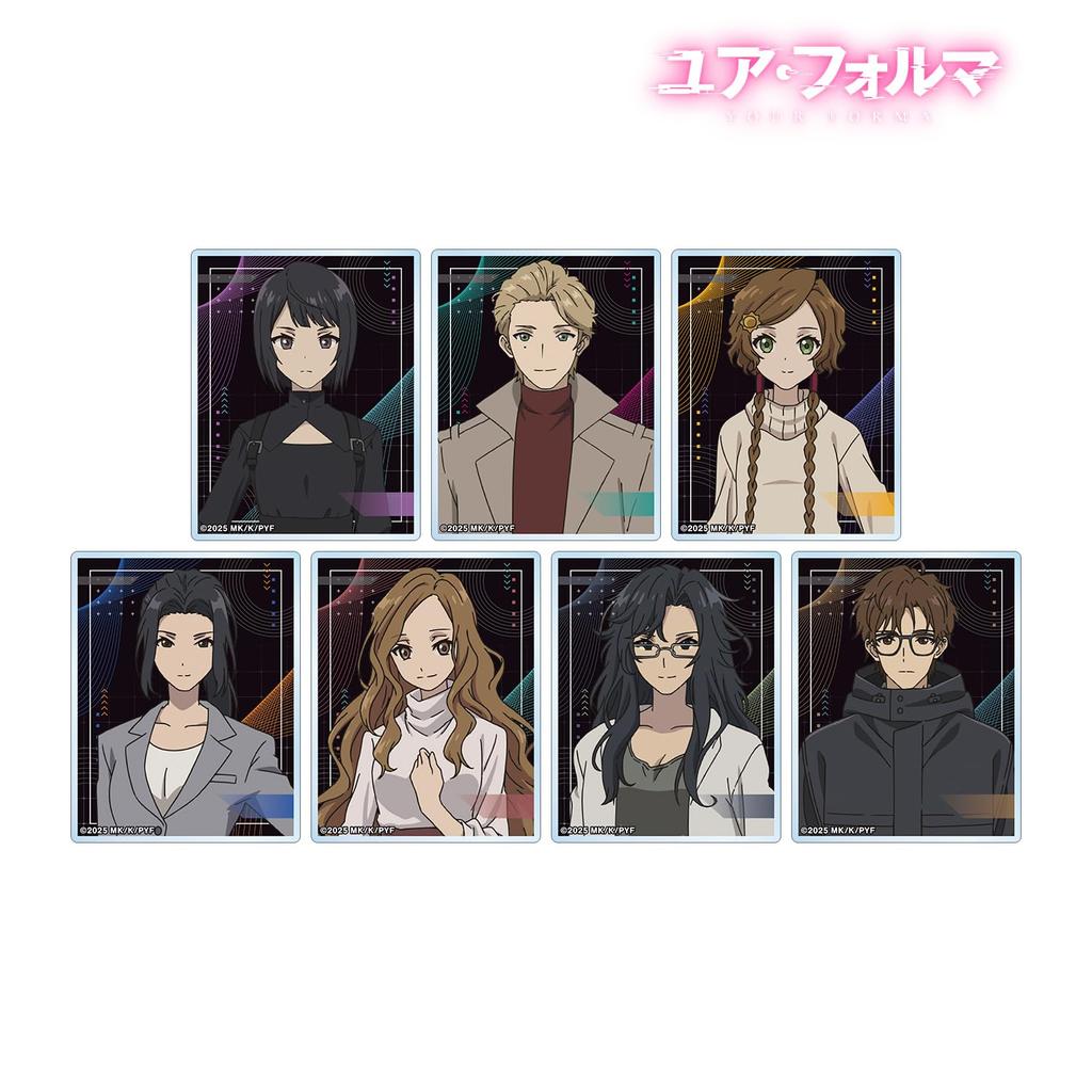 TV Anime Trading Acrylic Cards BOX of 7 "Your Forma"