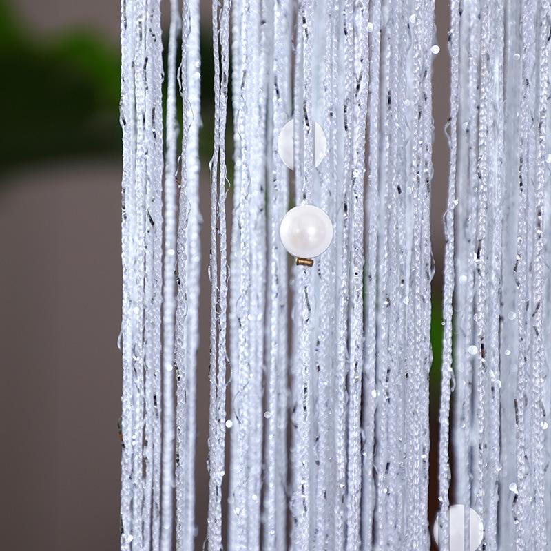 2027 Beaded Curtain Door String Curtains for Doorway Tassels Beads Hanging Fringe Divider Window Hallway Entrance Wall Closet Bedroom Privacy Decor