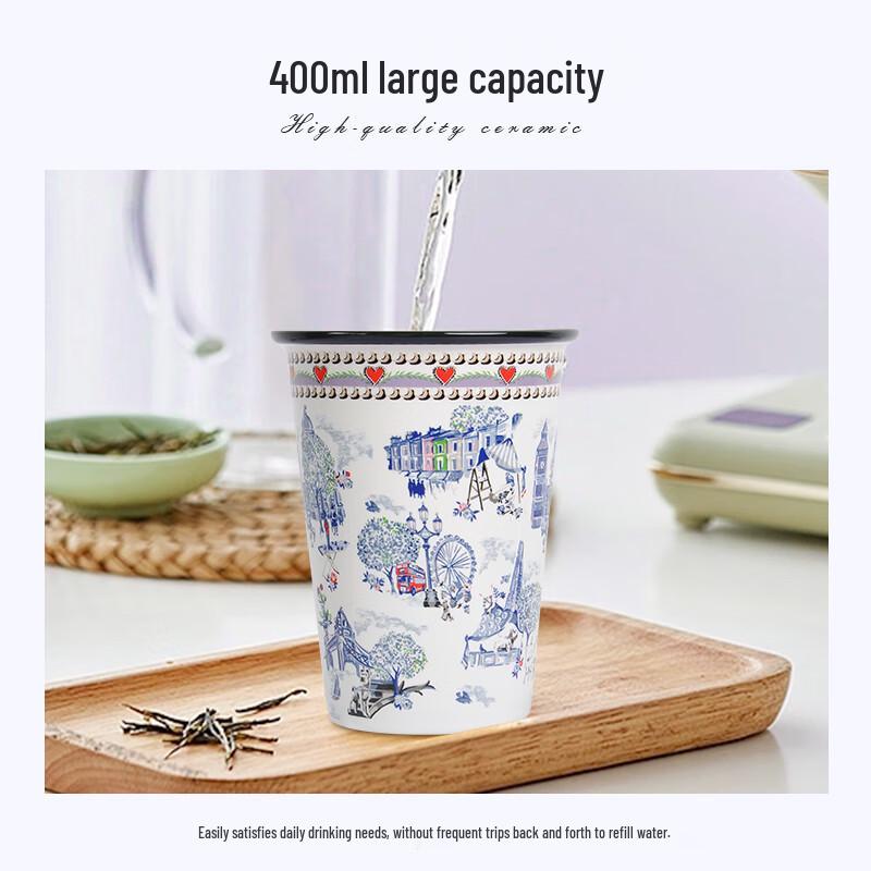 CATH KIDSTON Vintage Hand Cream Ceramic Cup Set