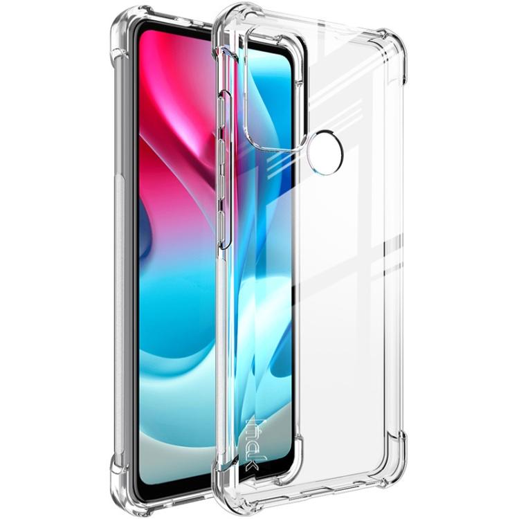 For Motorola Moto G60S IMAK All-inclusive Shockproof Airbag TPU Case with Screen Protector