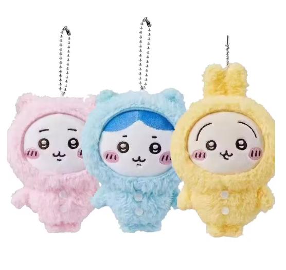 Новая аниме-игрушка Chiikawa, 10 см, плюшевая кукла, милый брелок Usachi, подвеска-игрушка Hachiware, украшение для рюкзака, игрушка, подарок