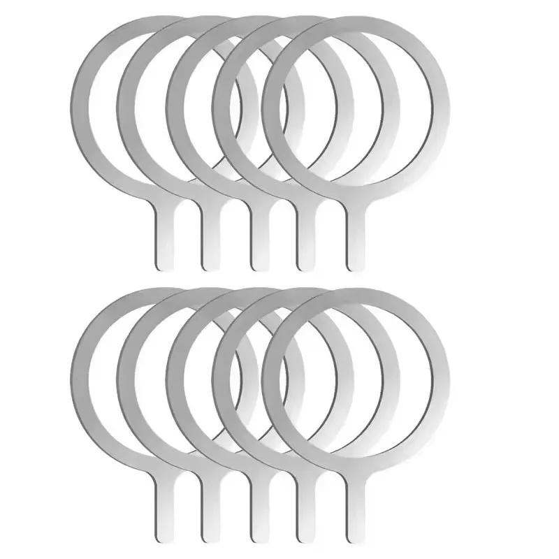 Universal Metal Rings Sticker for Magsafe Magnetic Wireless Charger for iPhone Samsung Xiaomi Car Phone Charger Plate Iron Sheet