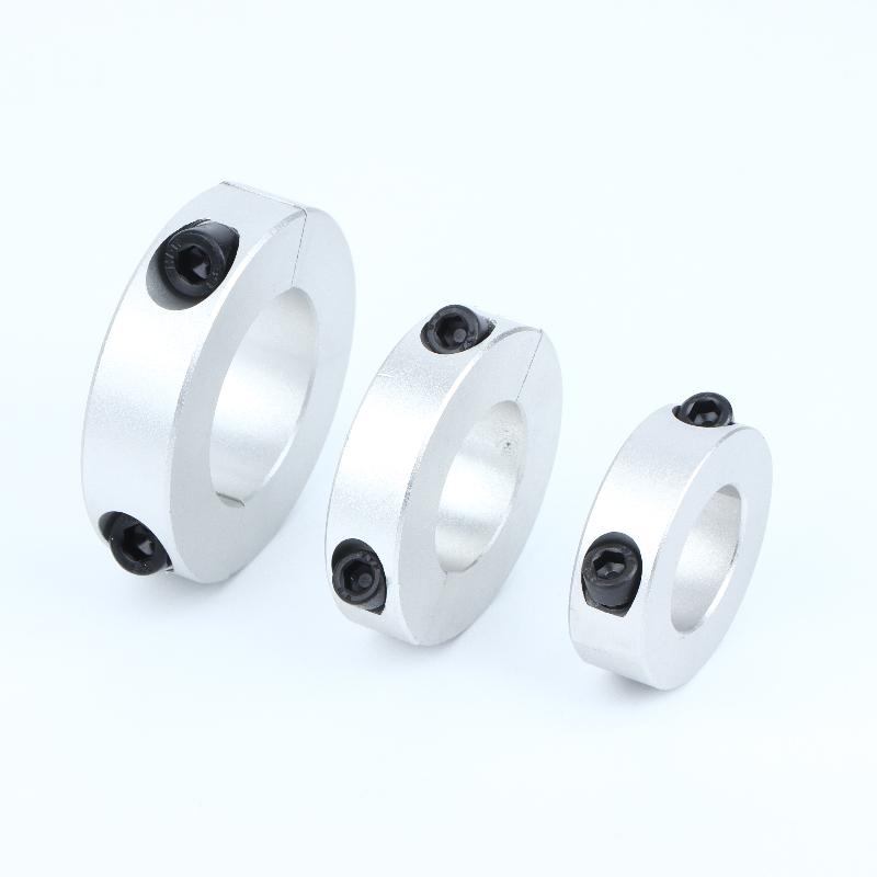 High Precision Aluminum Split Shaft Collar 6mm to 40mm Multi Sizes for DIY Robotics Equipment Shaft Locking