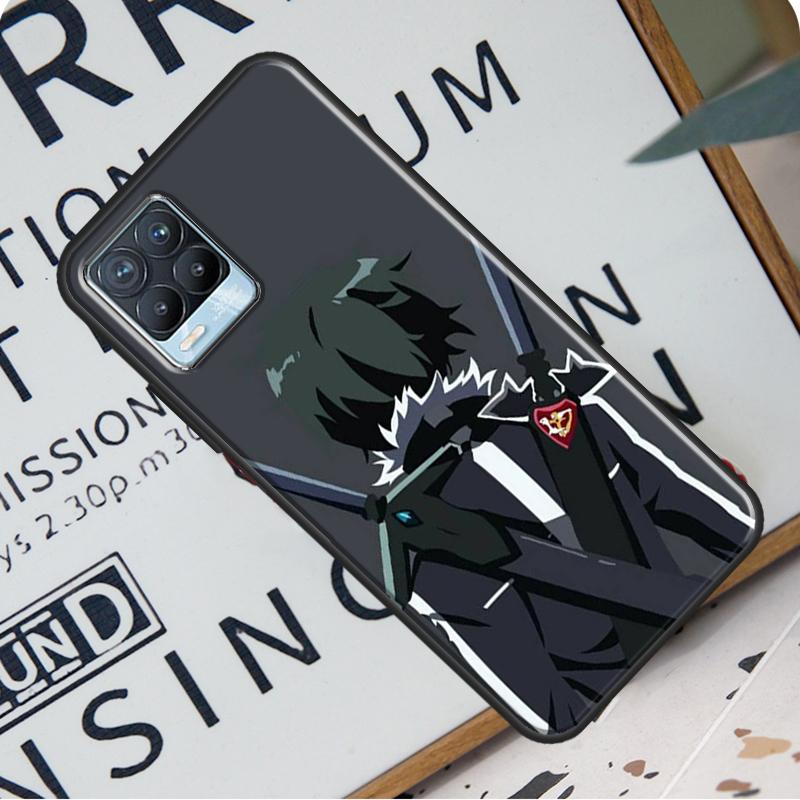 SAO Sword Art Online Kirito аниме для OnePlus 9 Pro 8T 9R Nord 2 чехол для телефона Realme 6 7 8 Pro 8i GT Master GT Neo 2 C21