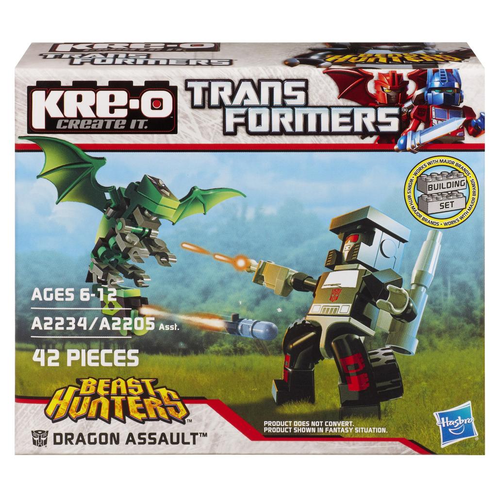 Transformers Prime Beast Hunters Dragon Assault KRE-O [Used]