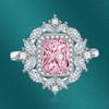 Sace Gems Классическое кольцо из медного сплава с цирконом, женские ювелирные изделия, свадебный подарок для вечеринки