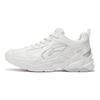 Li-Ning Модные универсальные амортизирующие нескользящие износостойкие низкие кроссовки для бега женские кроссовки белые ARLS008-3