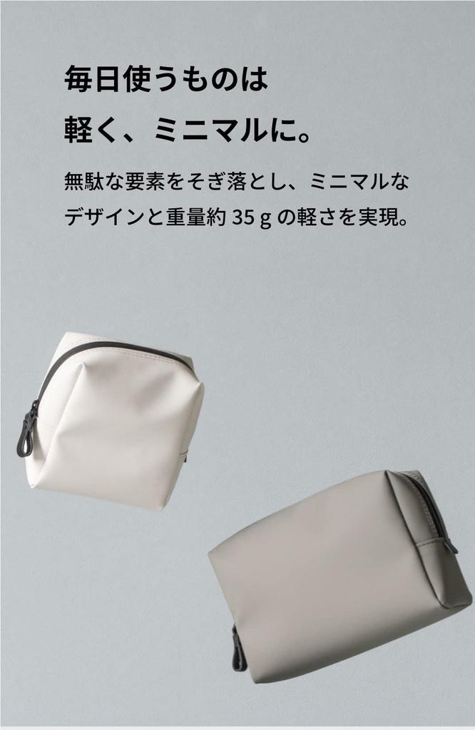 Aso TOFTPOUCH Сумка Водонепроницаемая Косметическая Сумка Для Гаджетов Черный Размер M [ ] + (Тафт Плюс) Мульти-мешочек tf-v219